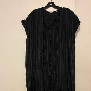 Vince Button Down Dress